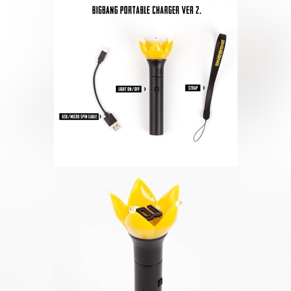 BIGBANG Portable Lightstick Charger Ver.2
